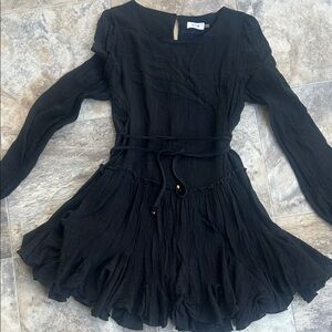 Bluivy Black Midi Dress